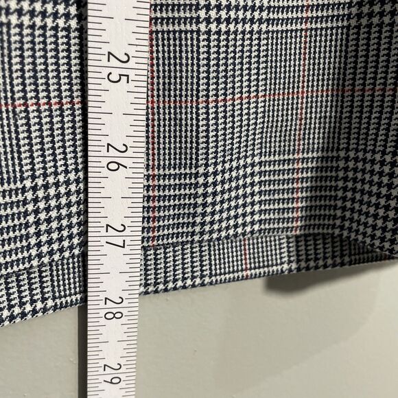 Gilmor Plaid Skirt Sz 12 Preppy Academia Style Pockets Split Lined - Picture 6 of 12